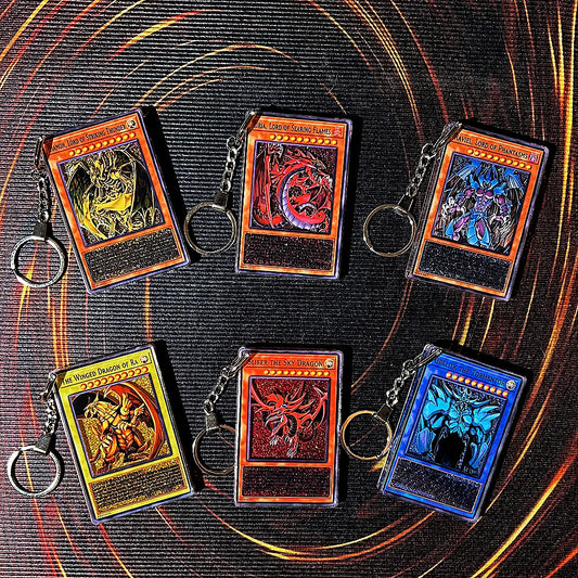 The Egyptian Gods/The Sacred Beasts Quicksand Keychain Six-piece bundle