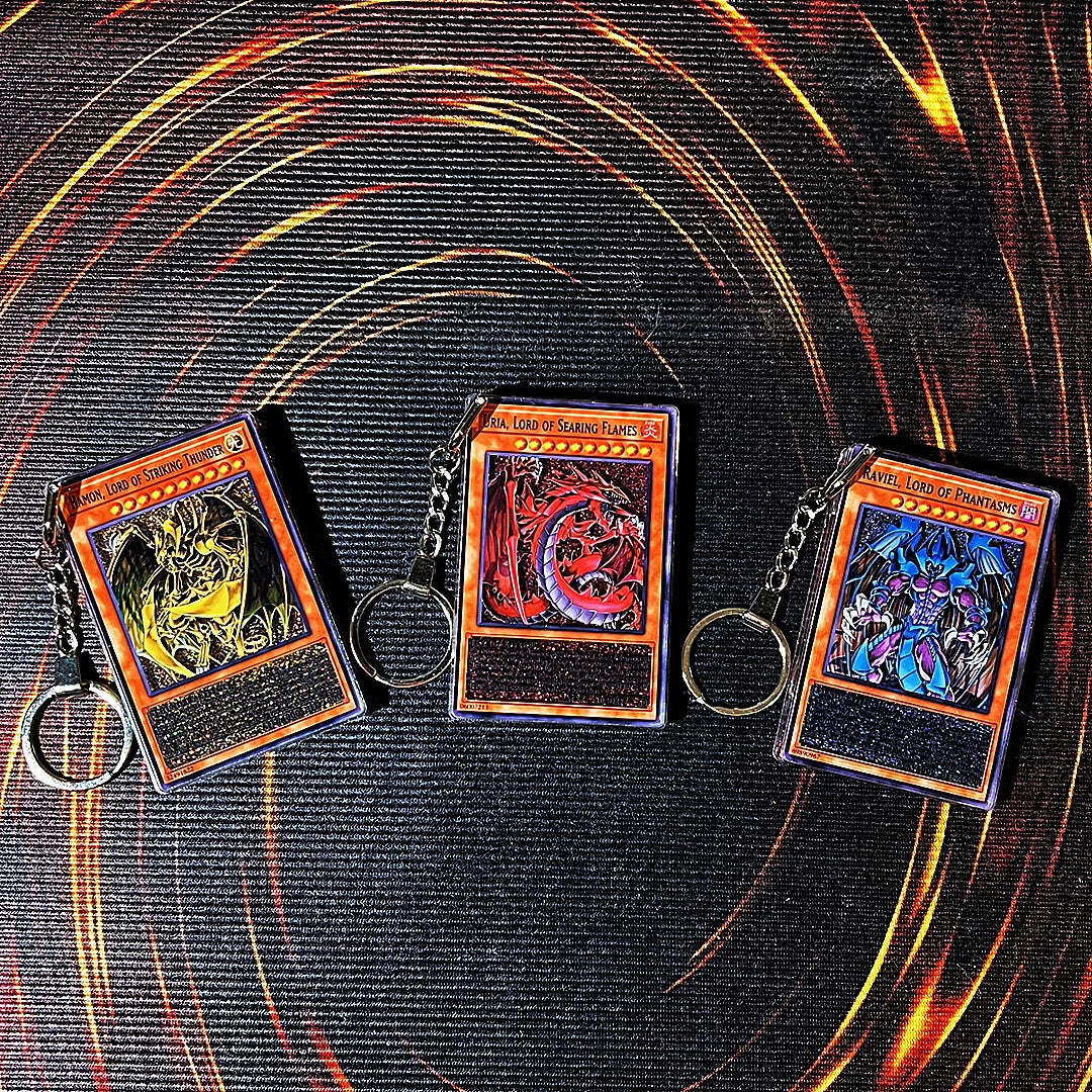 The Egyptian Gods/The Sacred Beasts Quicksand Keychain Six-piece bundle