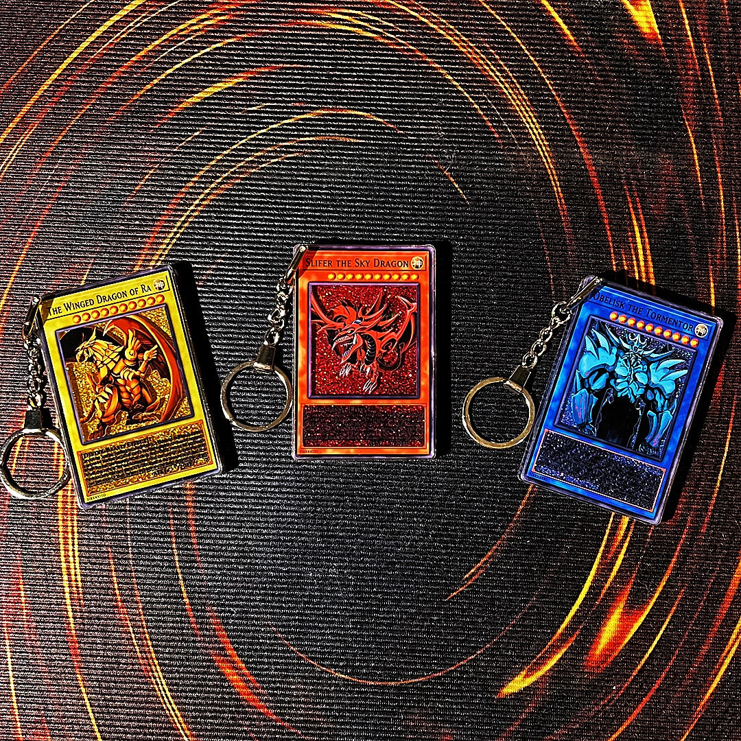 The Egyptian Gods/The Sacred Beasts Quicksand Keychain Six-piece bundle