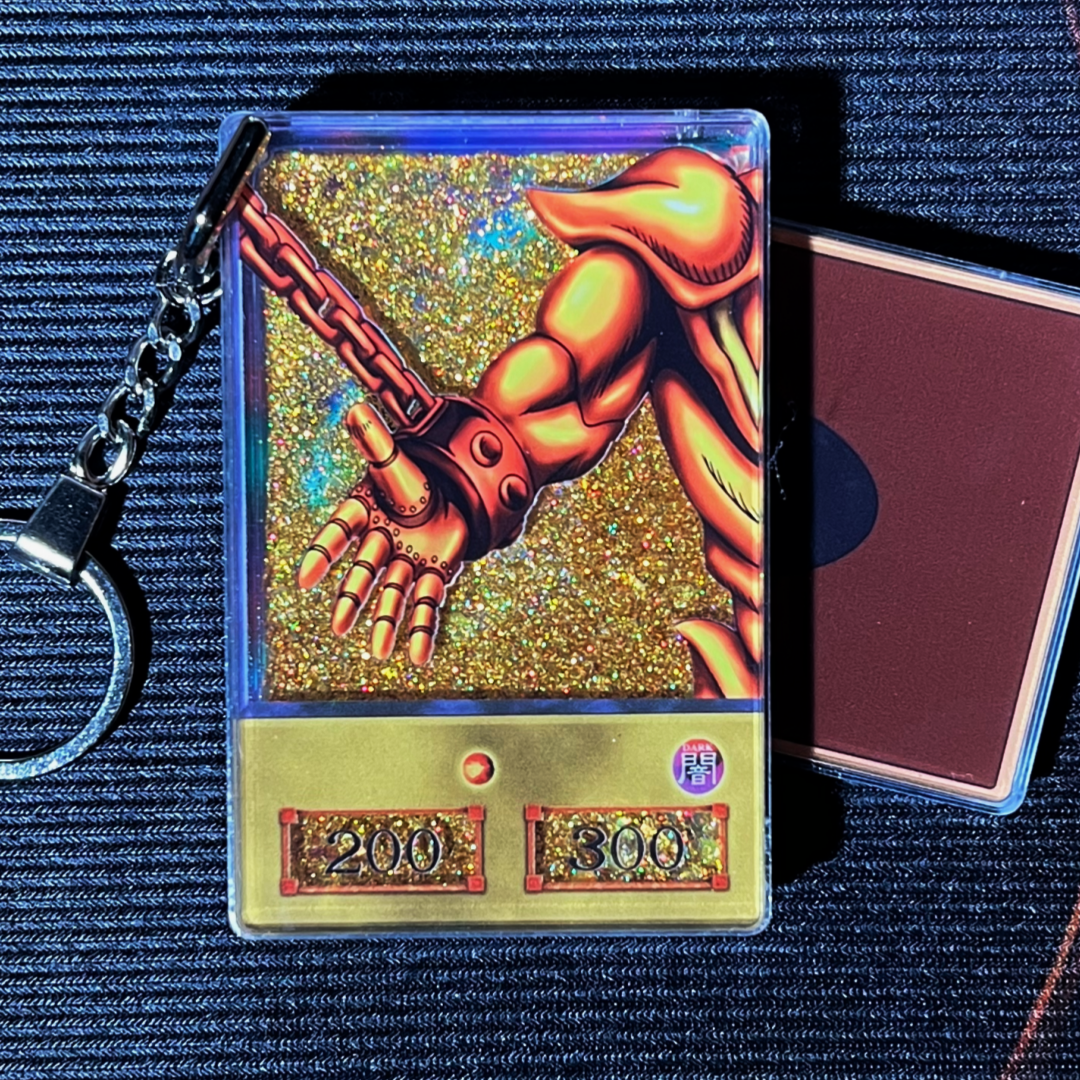 The history of Exodia Anime Style Quicksand Keychain Five-piece bundle