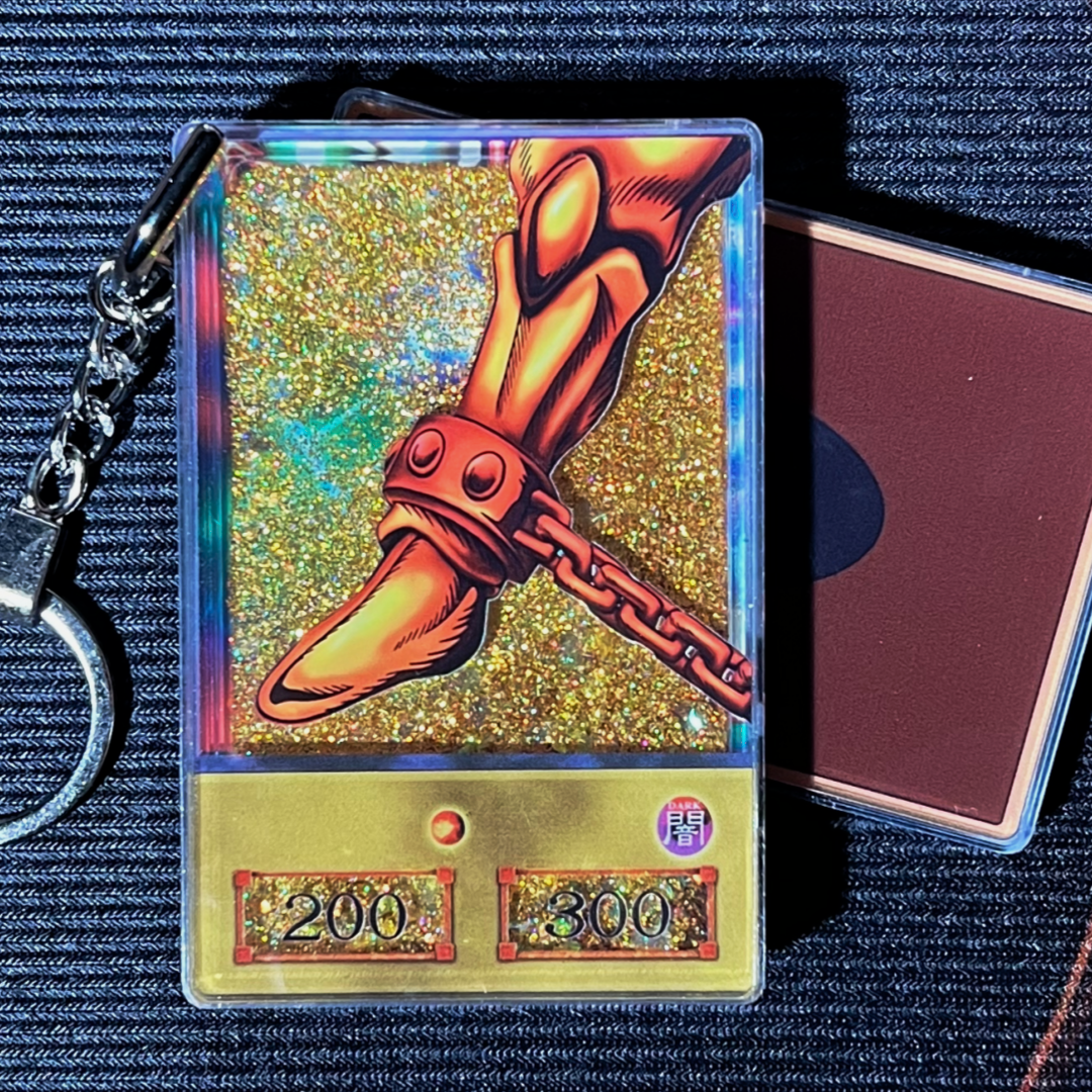 The history of Exodia Anime Style Quicksand Keychain Five-piece bundle