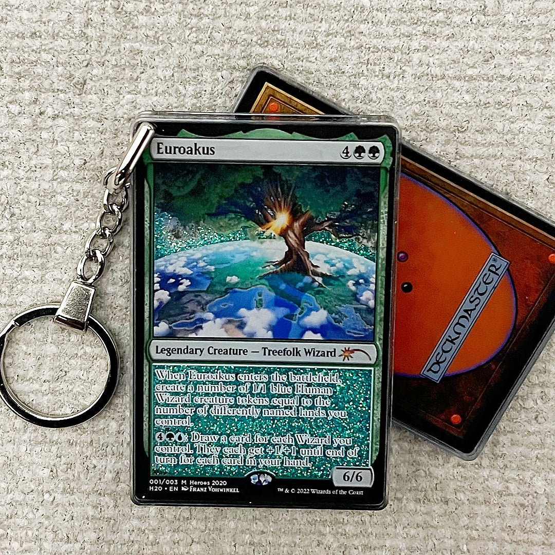 Euroakus Card Quicksand Keychain