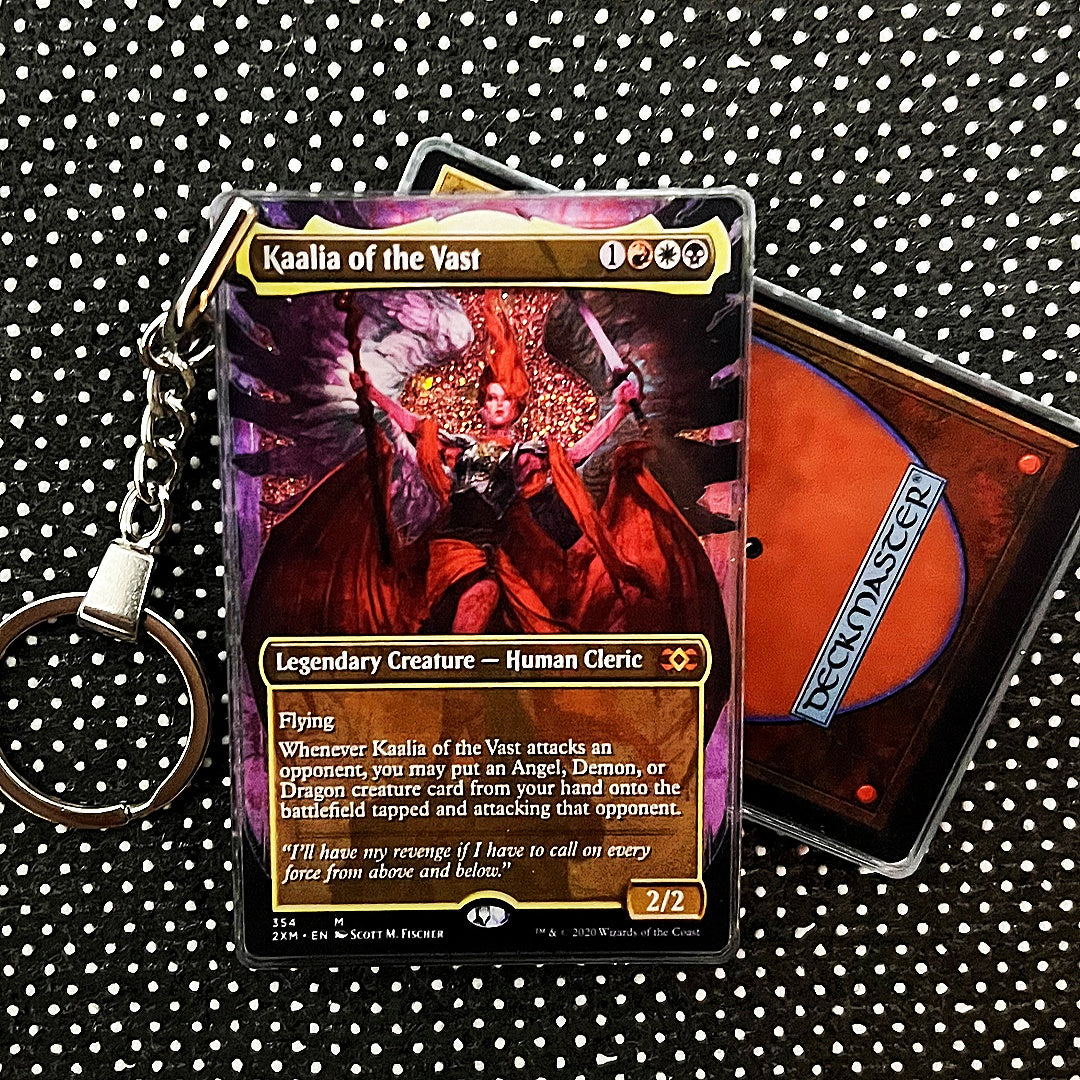 Kaalia of the Vast Card Quicksand Keychain