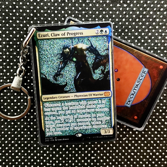 Ezuri, Claw of Progress Magic the Gathering Card Quicksand Keychain
