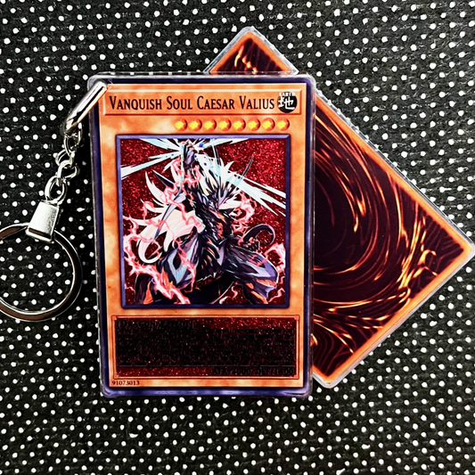 VANQUISH SOUL CAESAR VALIUS Card Quicksand Keychain