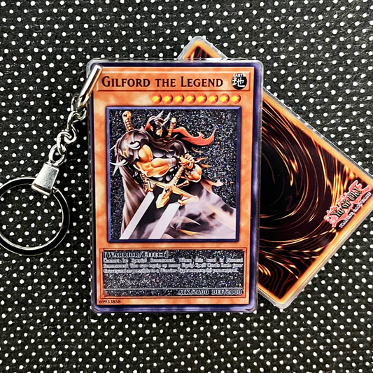 GILFORD THE LEGEND Card Quicksand Keychain