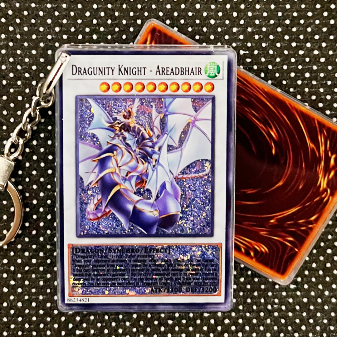 DRAGUNITY KNIGHT - AREADBHAIR Card Quicksand Keychain