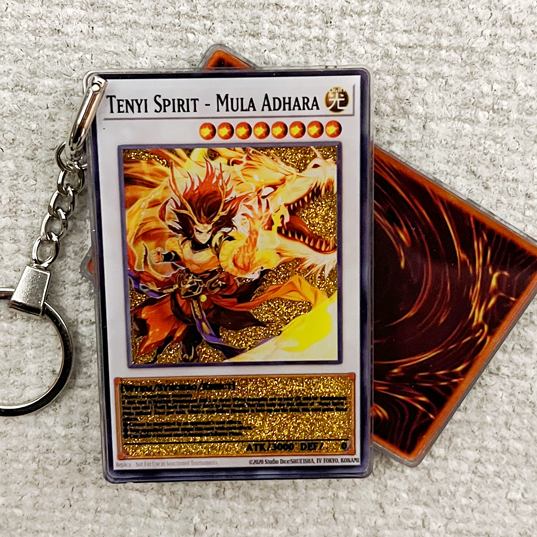 TENYI SPIRIT - MULA ADHARA Card Quicksand Keychain
