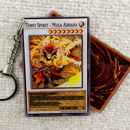 TENYI SPIRIT - MULA ADHARA Card Quicksand Keychain