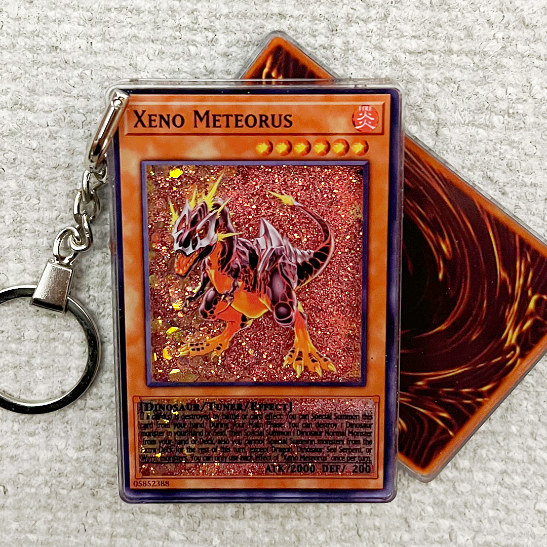 XENO METEORUS Card Quicksand Keychain