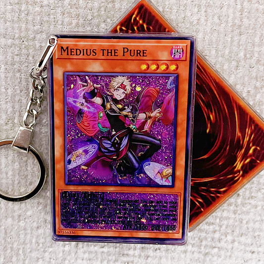MEDIUS THE PURE Card Quicksand Keychain