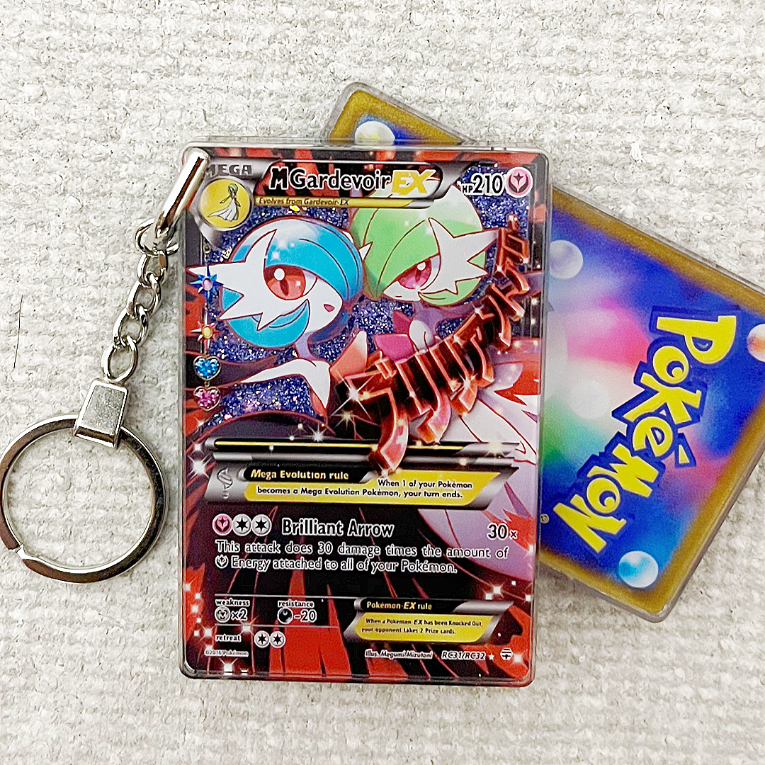 MGardevoir EX Card Quicksand Keychain