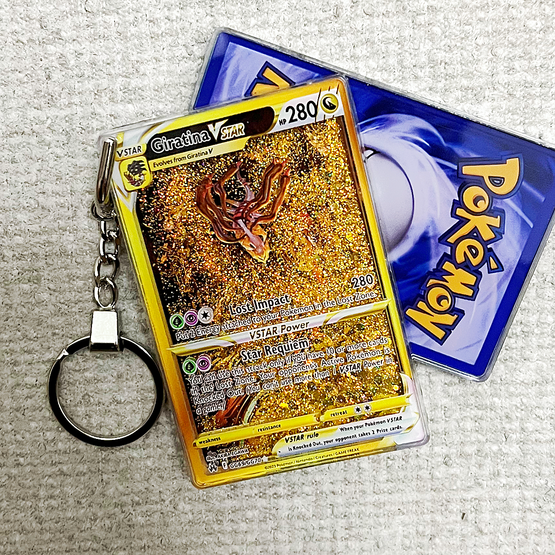 Giratina V STAR Quicksand Keychain