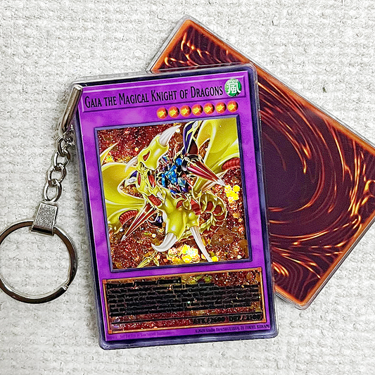 GAIA THE MAGICAL KNIGHT OF DRAGONS Card Quicksand Keychain