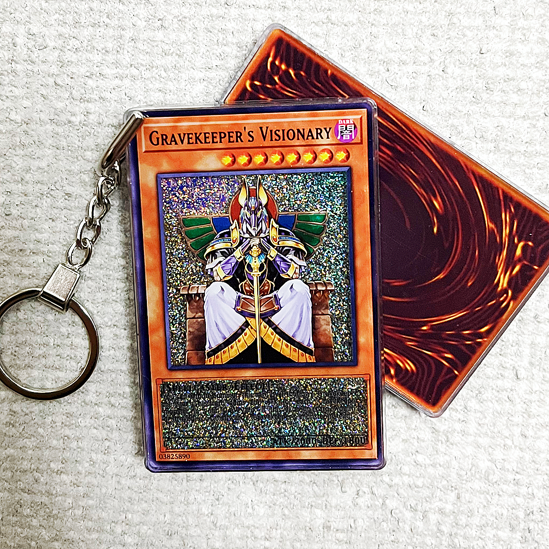 GRAVEKEEPER'S VISIONARY Card Quicksand Keychain