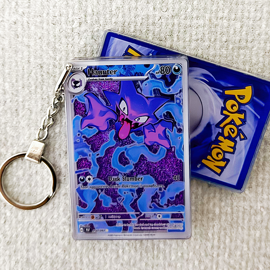 Haunter Card Quicksand Keychain