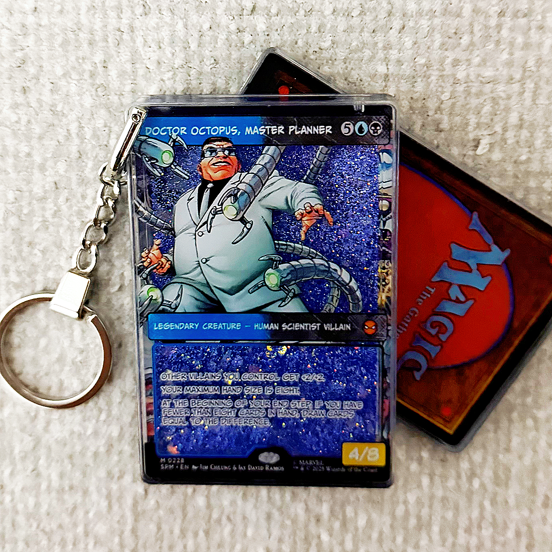 Doctor Octopus, Master Planner Card Quicksand Keychain