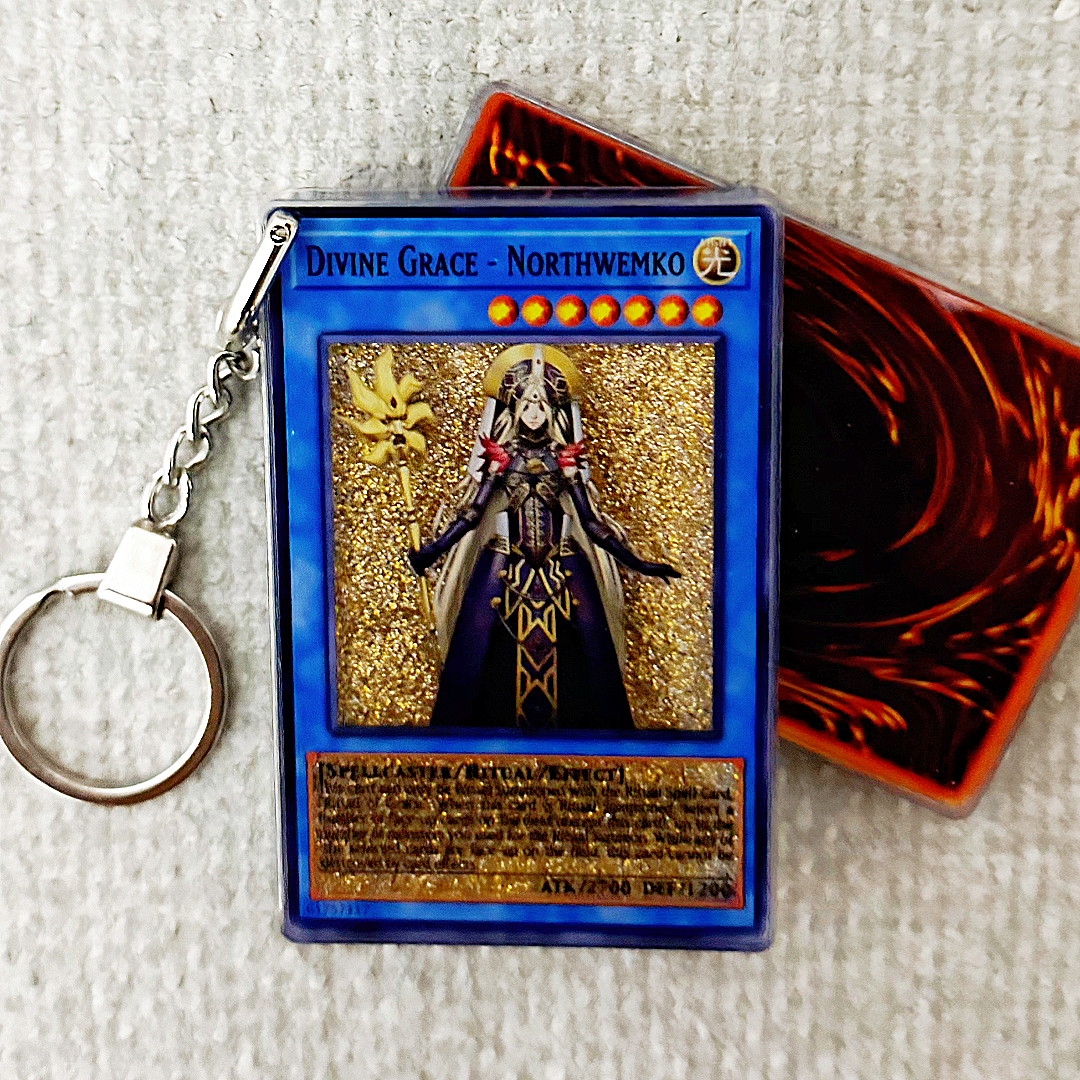 Divine Grace - Northwemko Card Quicksand Keychain