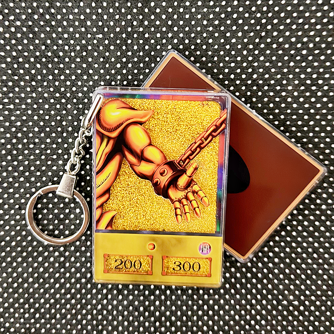 The history of Exodia Anime Style Quicksand Keychain Five-piece bundle
