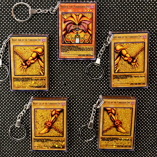 The history of Exodia Quicksand Keychain Five-piece bundle
