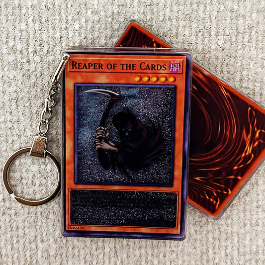 REAPER OF THE CARDS Card Quicksand Keychain
