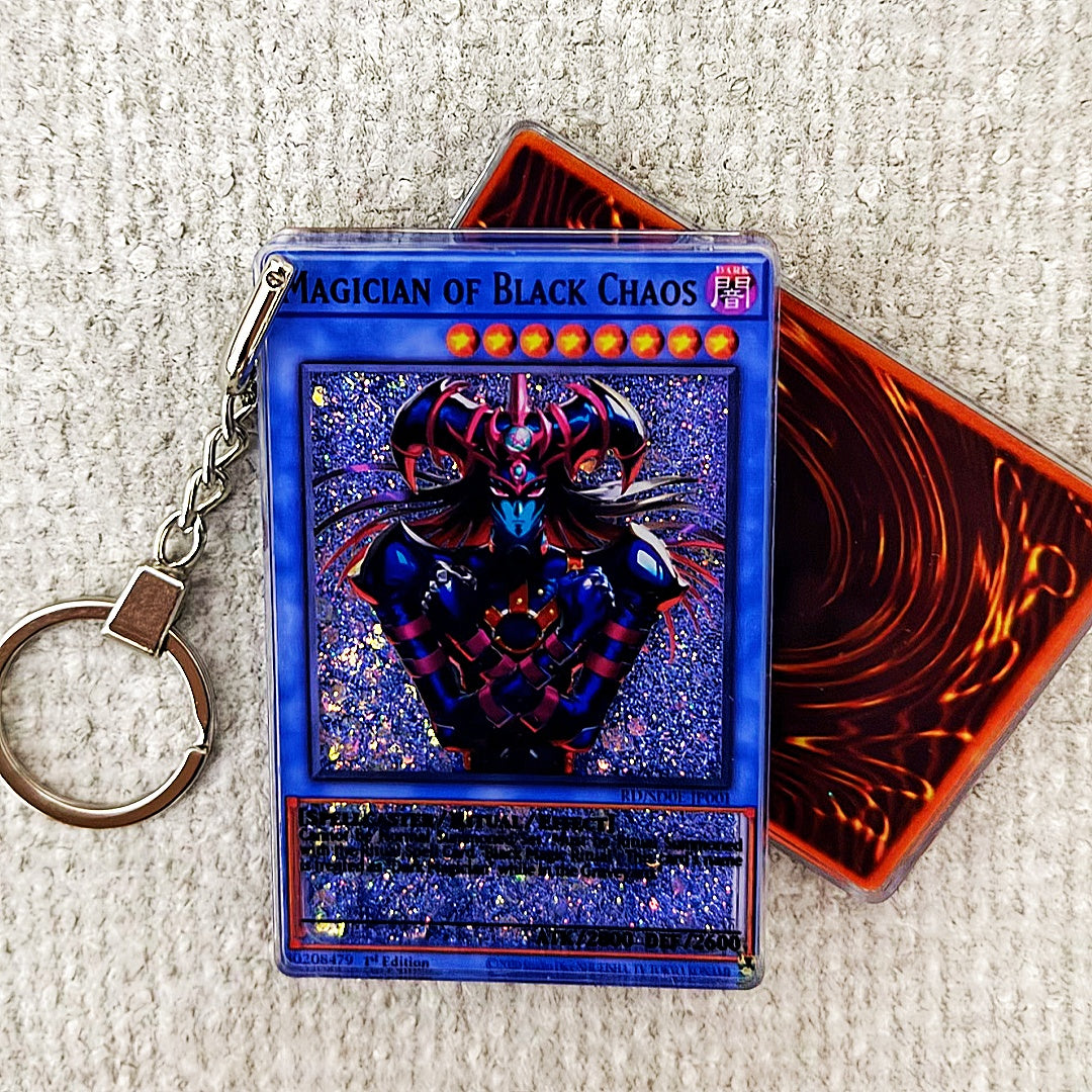 Magician of Black Chaos Card Quicksand Keychain