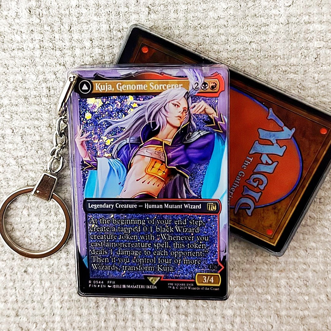 Kuja, Genome Sorcerer Card Quicksand Keychain