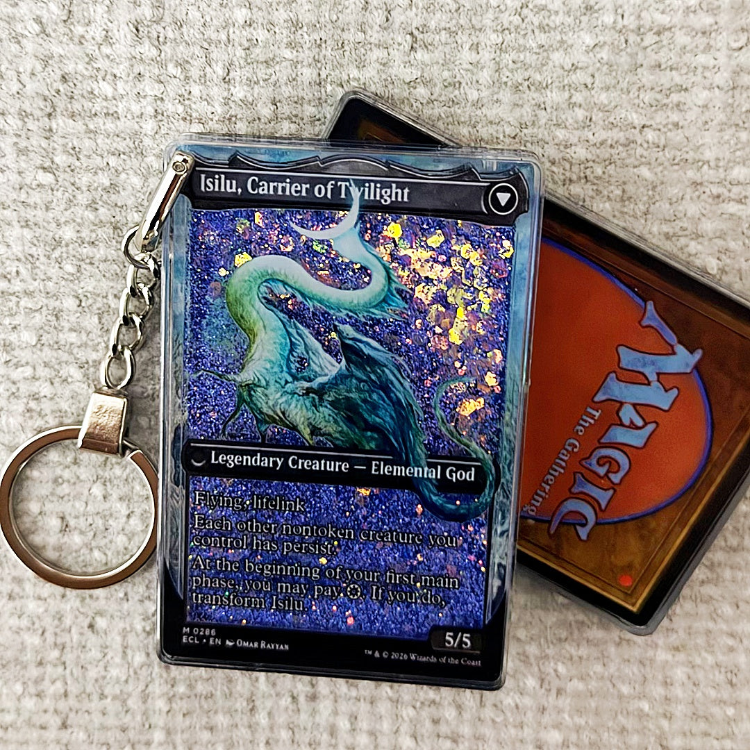 Isilu, Carrier of Twilight Card Quicksand Keychain
