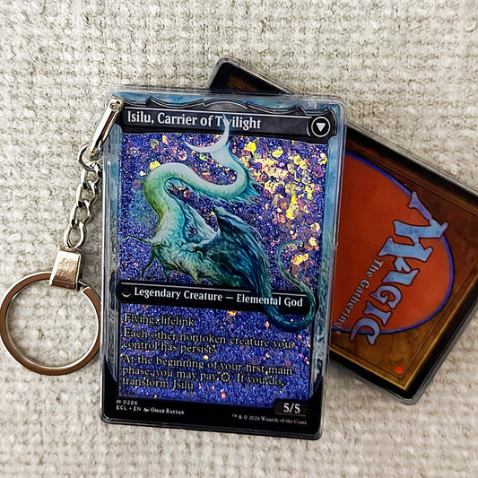 Isilu, Carrier of Twilight Card Quicksand Keychain
