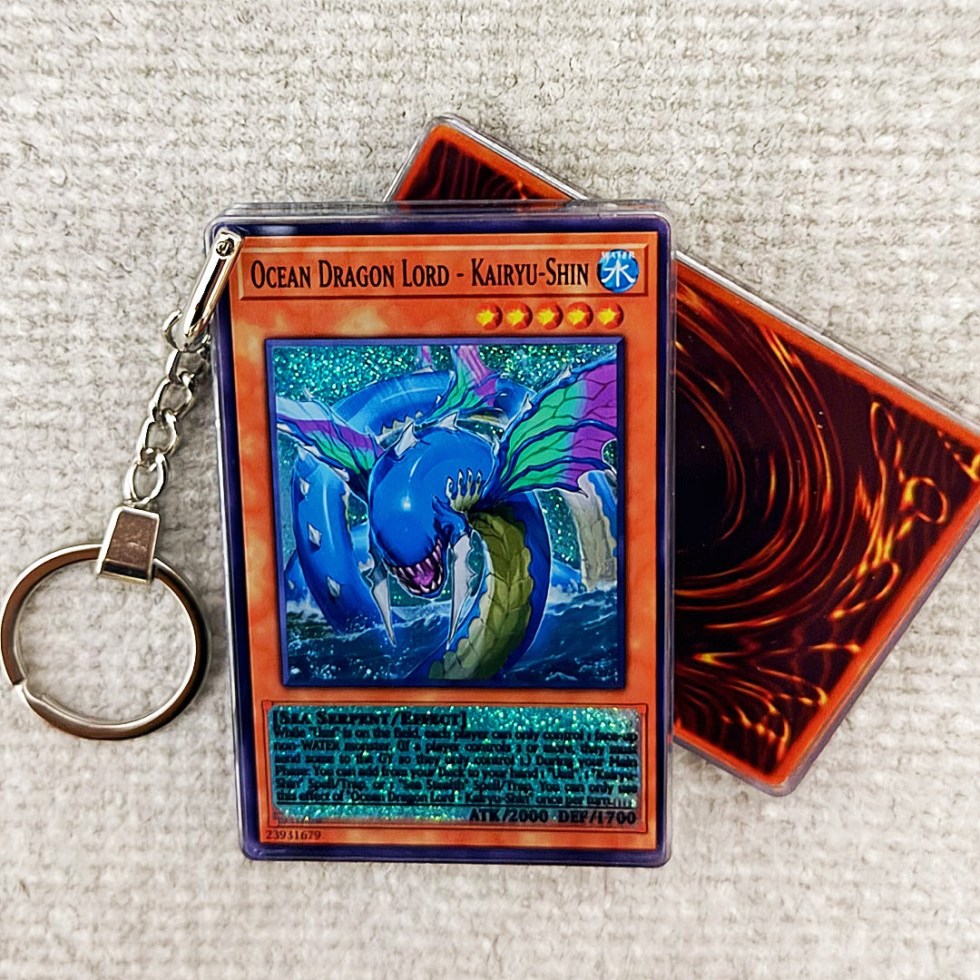 OCEAN DRAGON LORD - KAIRYU-SHIN Card Quicksand Keychain