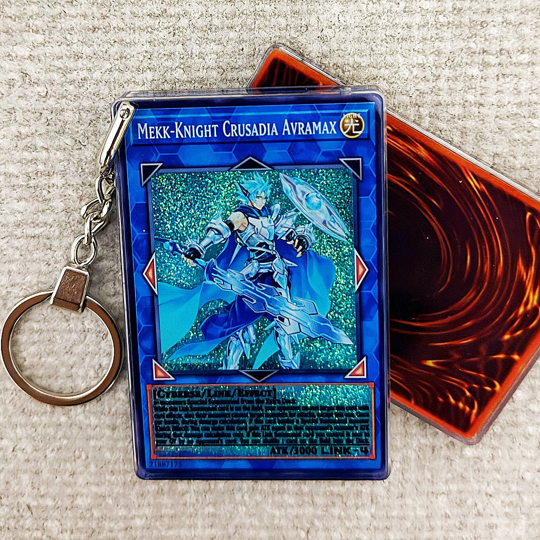 MEKK-KNIGHT CRUSADIA AVRAMAX Card Quicksand Keychain
