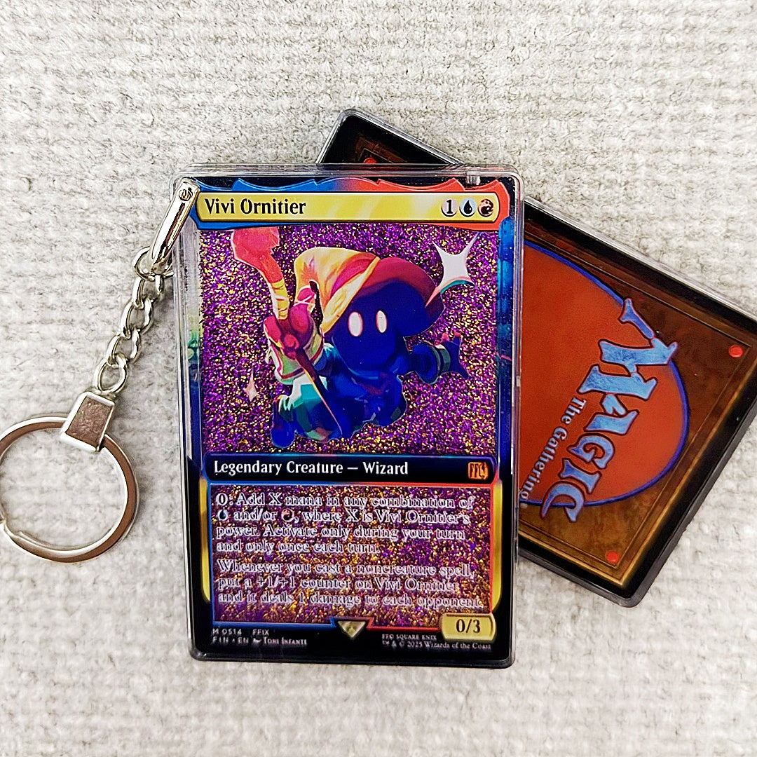 Vivi Ornitier Card Quicksand Keychain