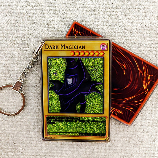 DARK MAGICIAN Card Quicksand Keychain