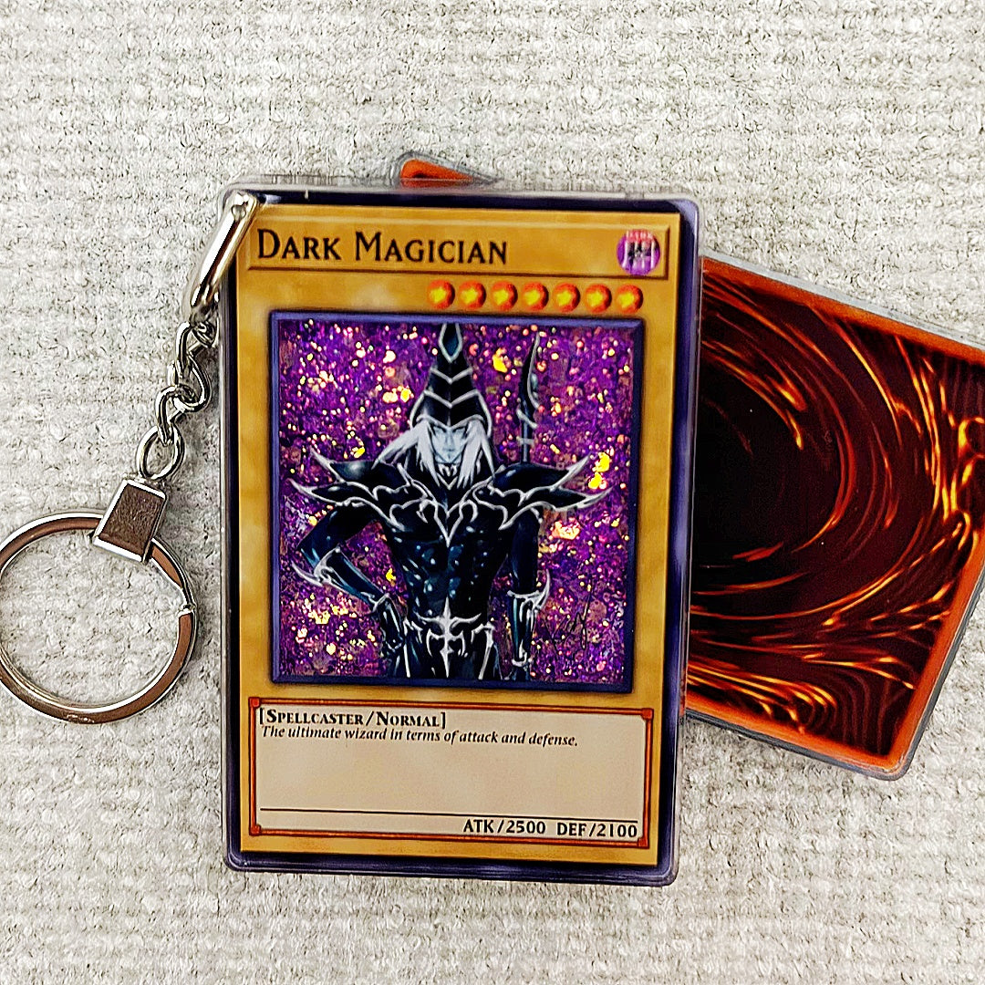 DARK MAGICIAN Card Quicksand Keychain