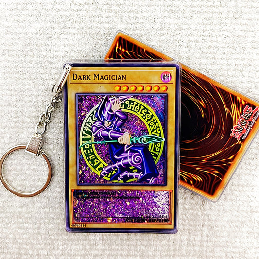 DARK MAGICIAN Card Quicksand Keychain