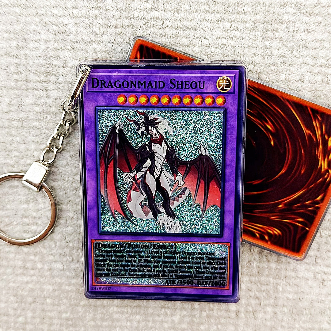 DRAGONMAID SHEOU Card Quicksand Keychain