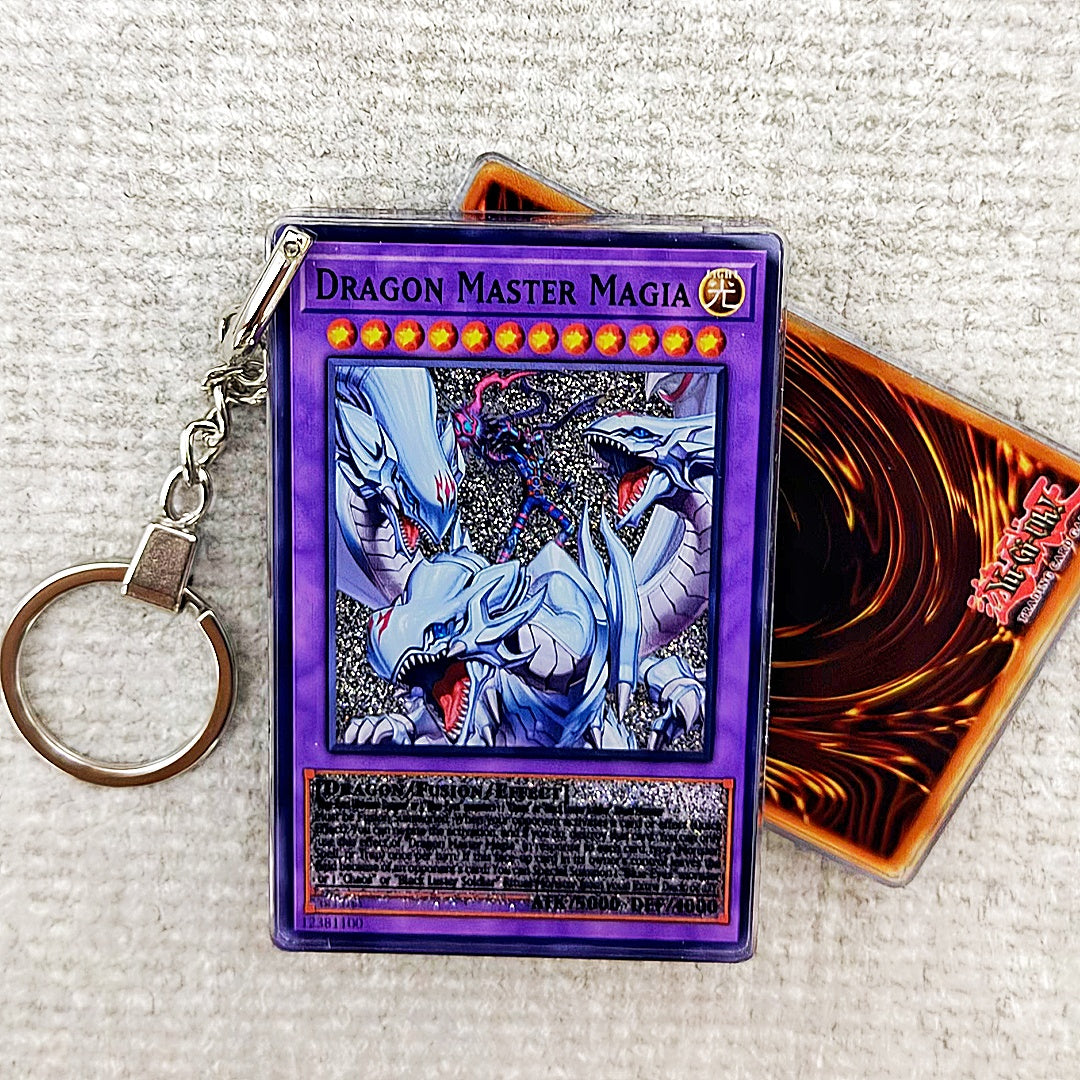 DRAGON MASTER MAGIA Card Quicksand Keychain