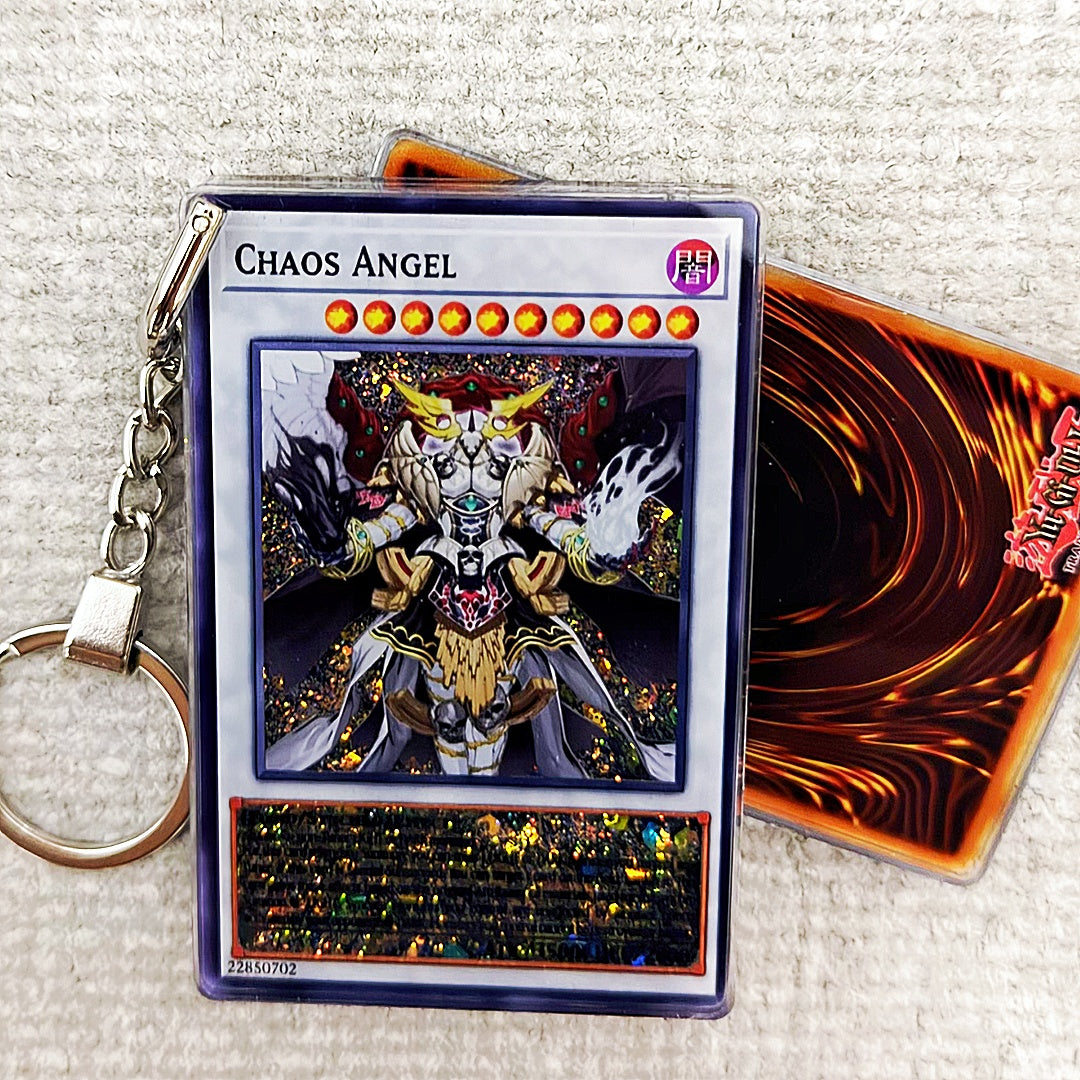 CHAOS ANGEL Card Quicksand Keychain