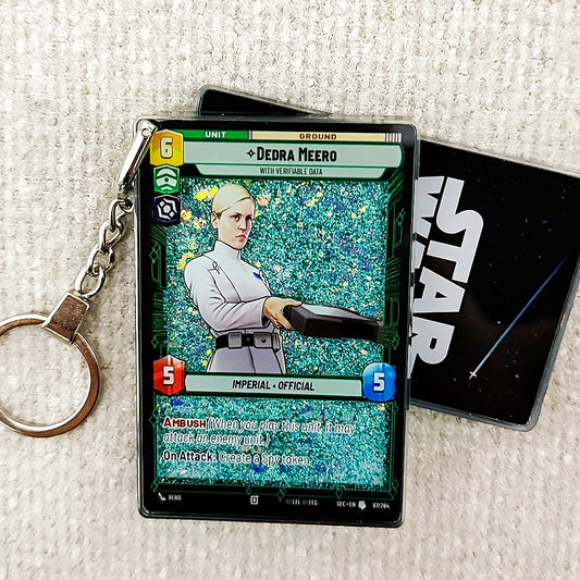 DEDRA MEERO Star Wars Card Quicksand Keychain