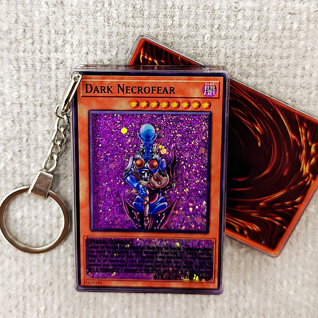 DARK NECROFEAR Card Quicksand Keychain