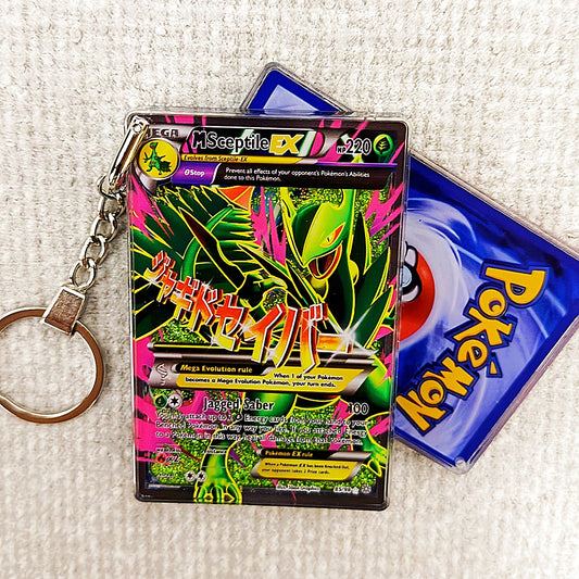 MSceptile EX Card Quicksand Keychain