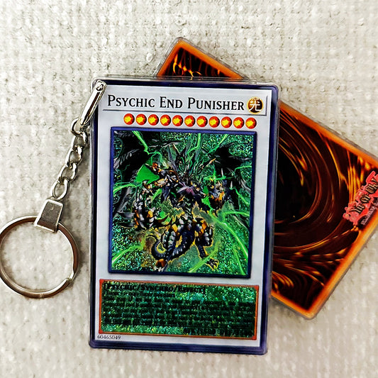 PSYCHIC END PUNISHER Card Quicksand Keychain