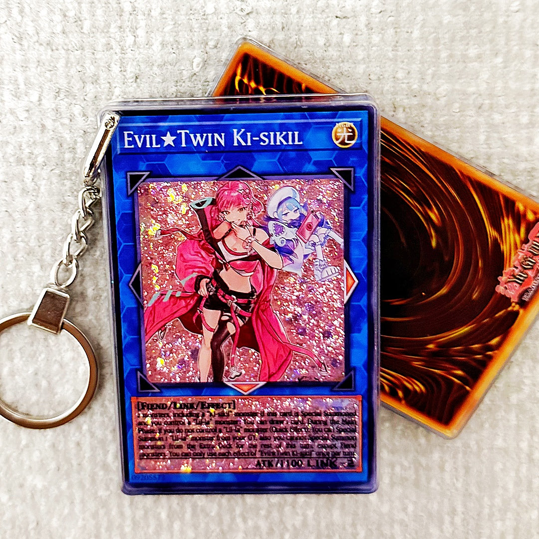 EVIL*TWIN KI-SIKIL Card Quicksand Keychain
