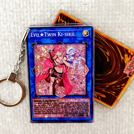 EVIL*TWIN KI-SIKIL Card Quicksand Keychain