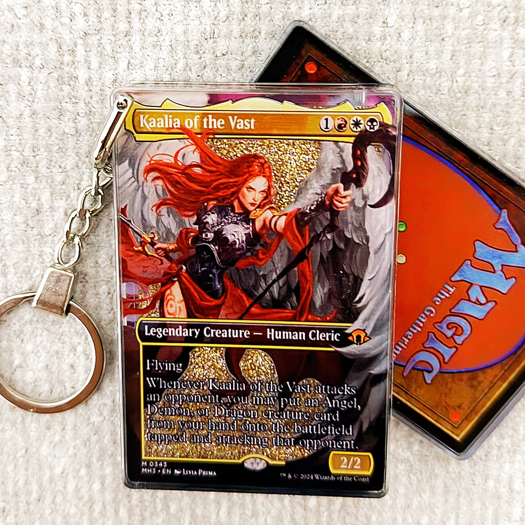 Kaalia of the Vast Card Quicksand Keychain