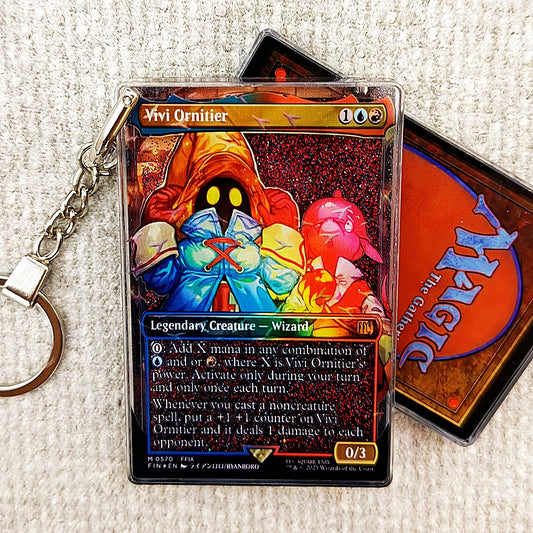 Vivi Ornitier Card Quicksand Keychain