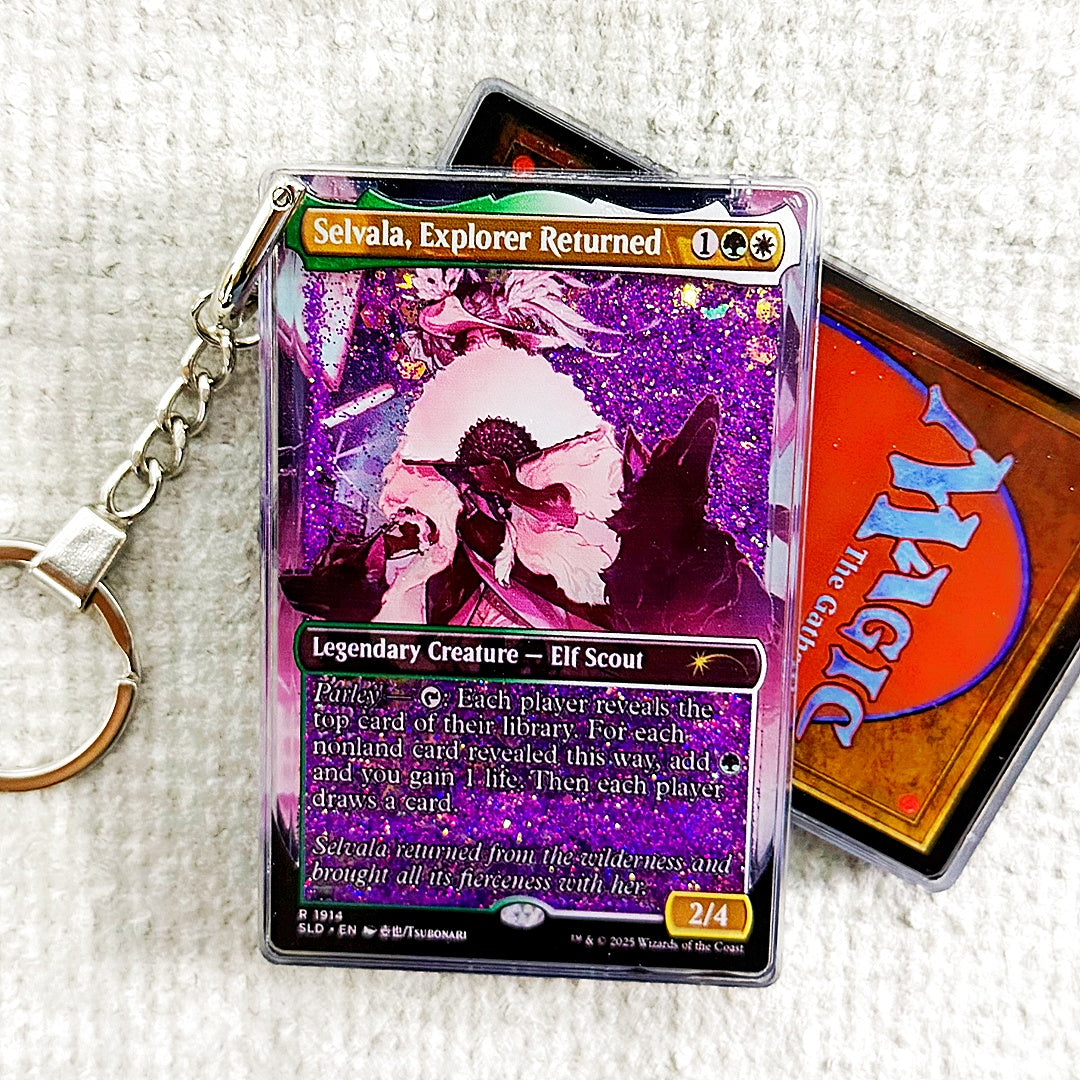 Selvala, Explorer Returned Card Quicksand Keychain
