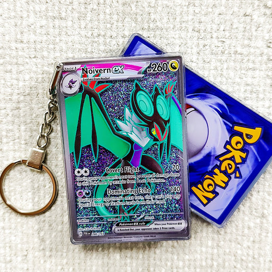 Noivern EX Card Quicksand Keychain