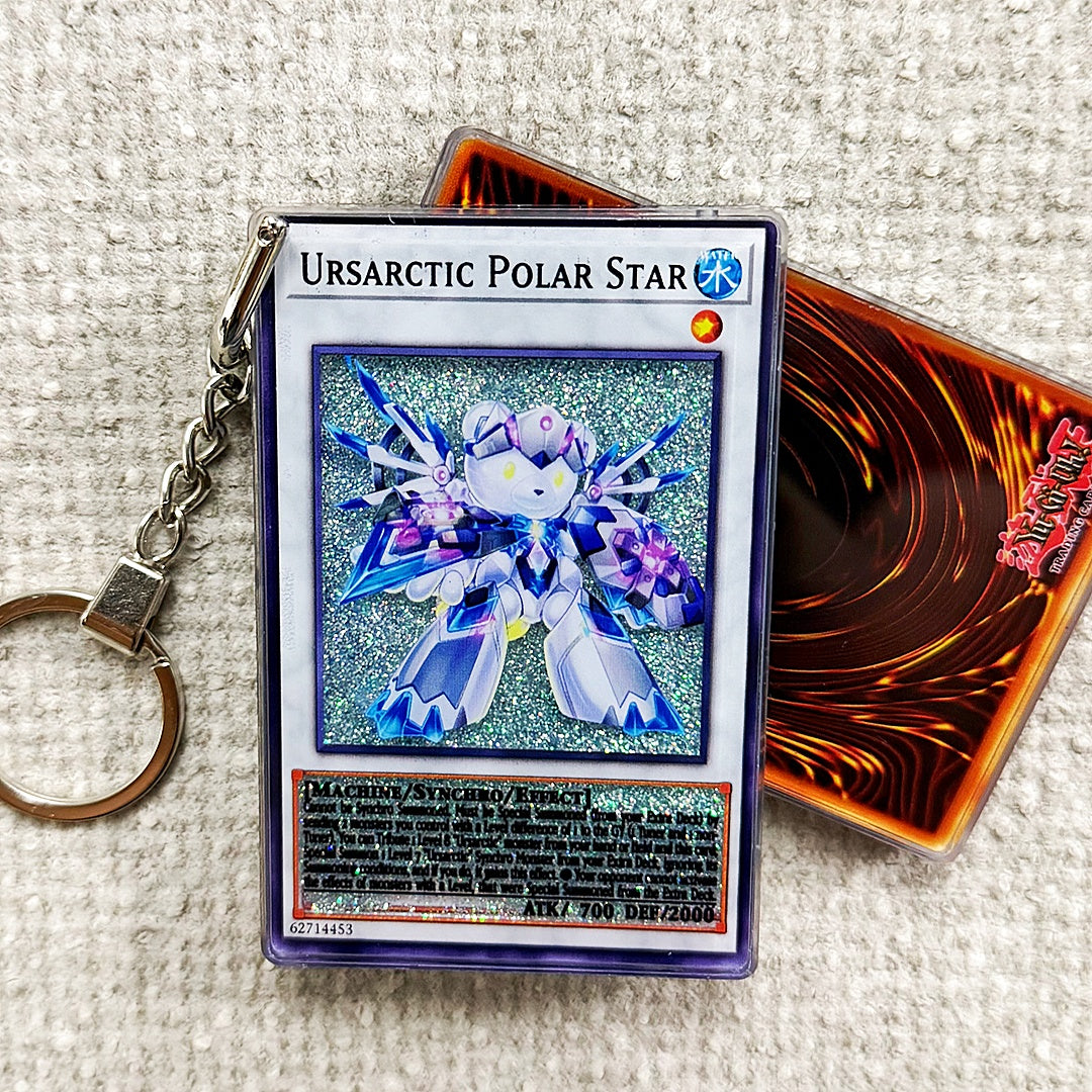 URSARCTIC POLAR STAR Card Quicksand Keychain