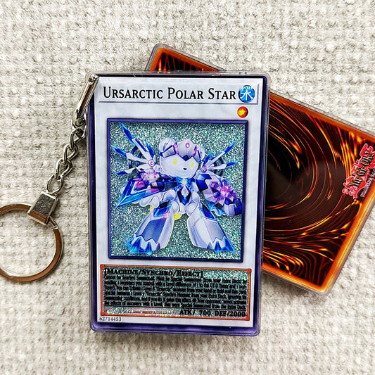 URSARCTIC POLAR STAR Card Quicksand Keychain